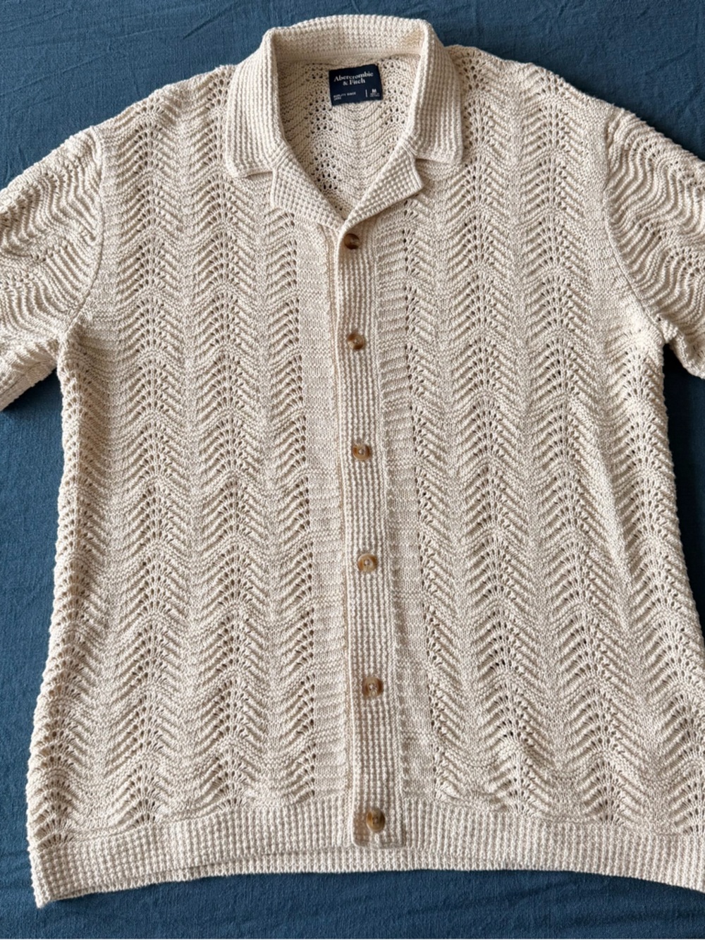 Abercrombie & Fitch Men’s Sweater Polo - Picture 2 of 4